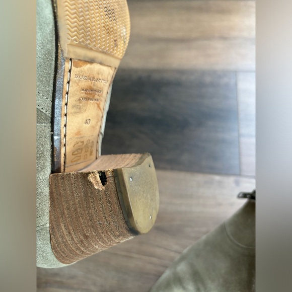 ISABEL MARANT Étoile The Dicker suede ankle boots - Picture 5 of 5